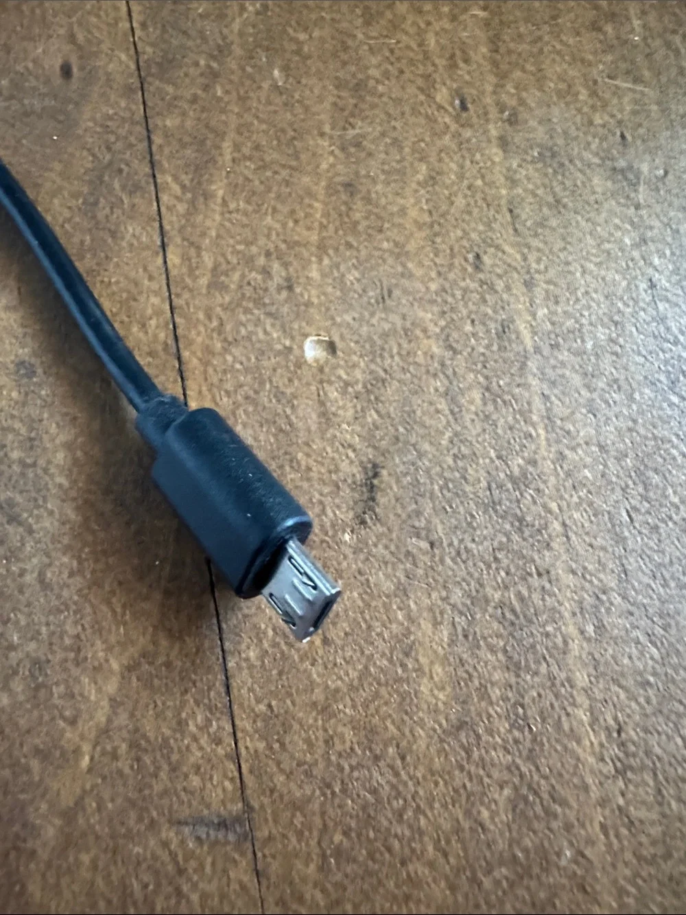 Black USB Power Adapter Charger with Cable